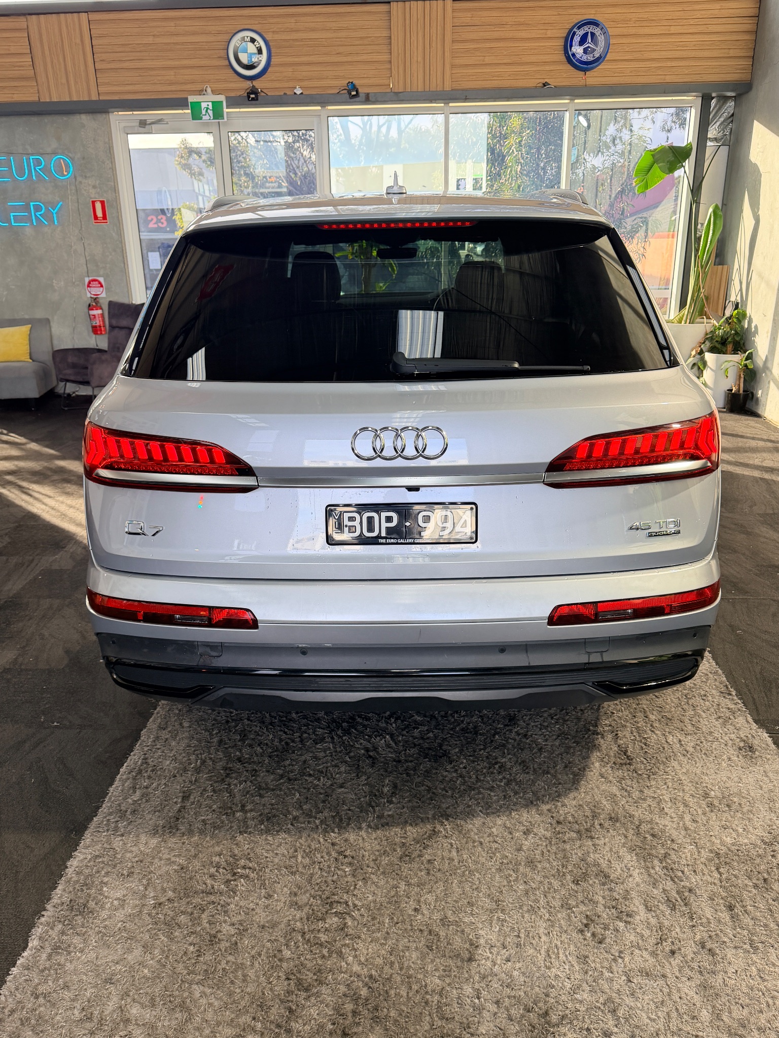 2020 Audi Q7 45TDI MY21 in Silver — photo 8