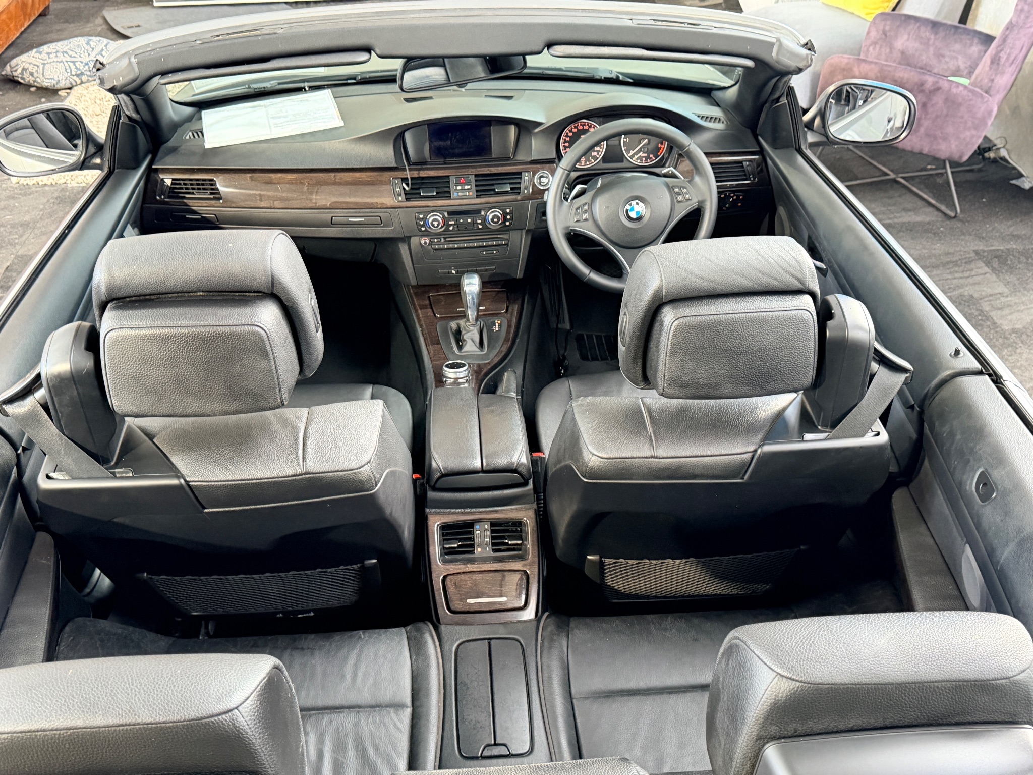 2012 BMW 320d convertible in Space grey — photo 14
