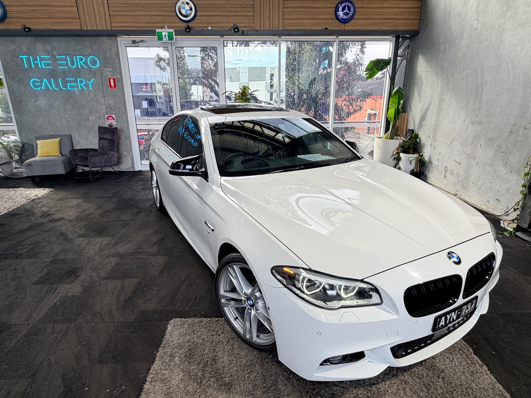 2016 BMW 528i M Sport LCI in White — photo 7