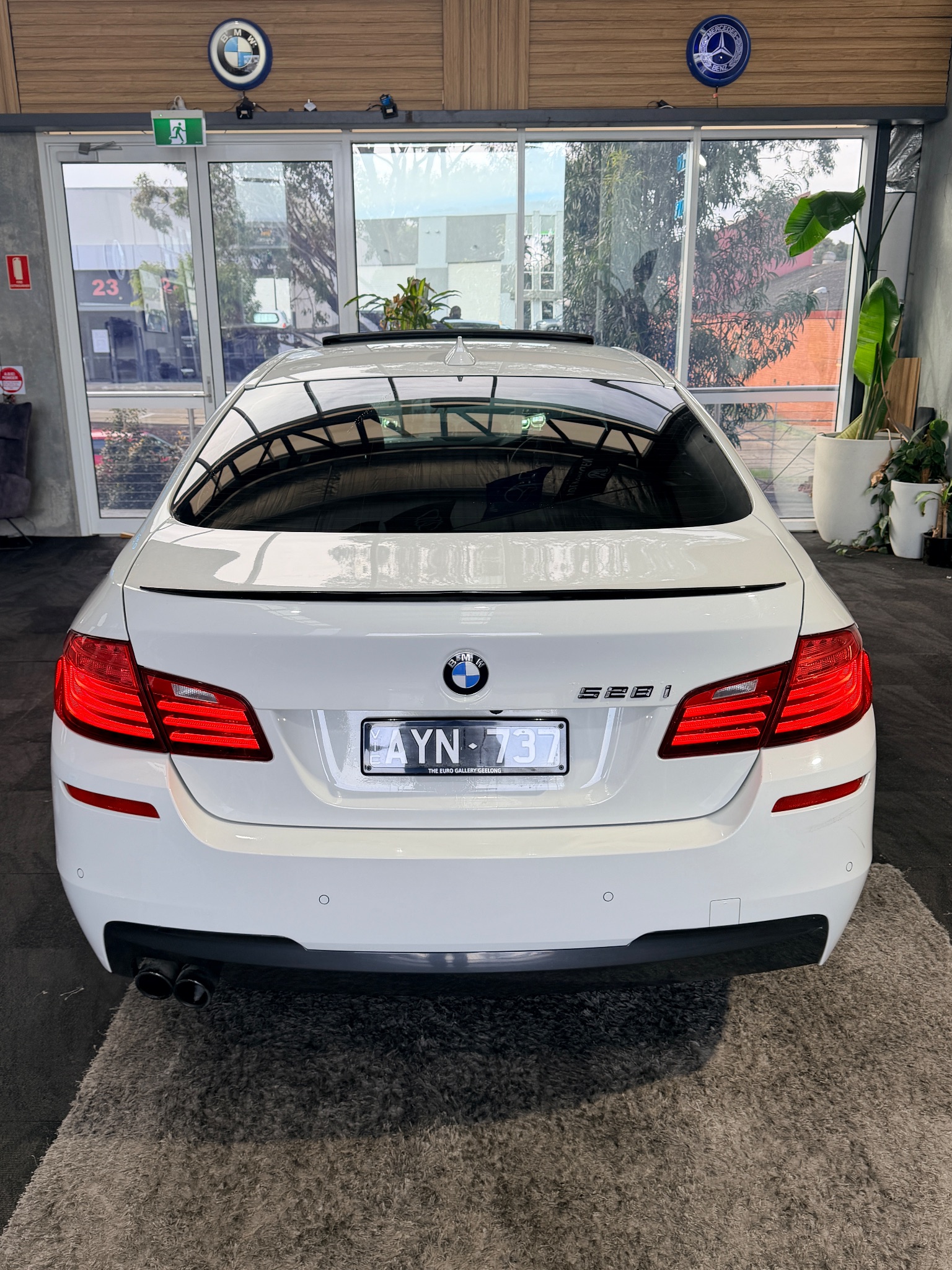 2016 BMW 528i M Sport LCI in White — photo 5
