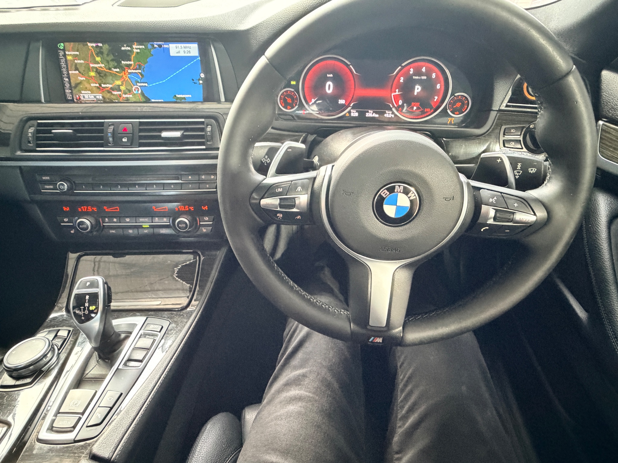 2016 BMW 528i M Sport LCI in White — photo 12