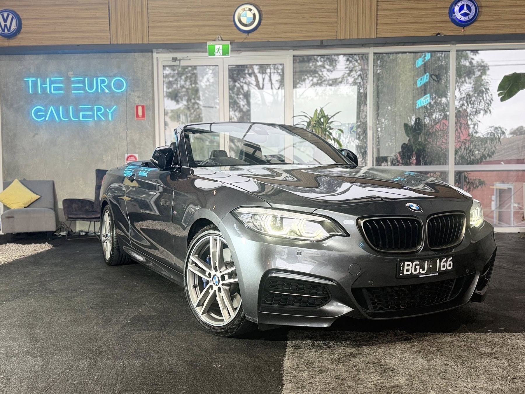 2019 BMW M240i Convertible in Grey — photo 2